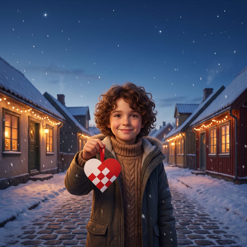 Personlig bogforside: Julemagi